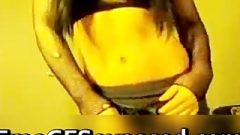 Long Haired Emo Teen Cam Stripteasing Part6
