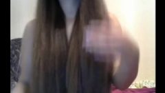 Unbelievable Long Haired Striptease And Spanking, Long Hair, Hair