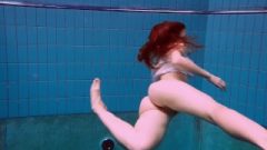 Unbelievable Hairy Underwatershow By Marketa