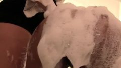 Nasty Slut Takes Shampooed And Fingered In The Bath Tub